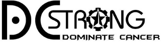 DC STRONG DOMINATE CANCER logo