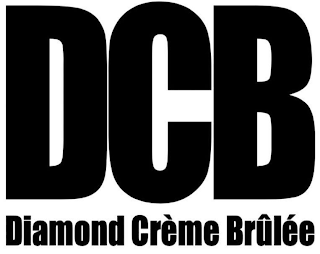 DCB DIAMOND CRÈME BRÛLÉE logo
