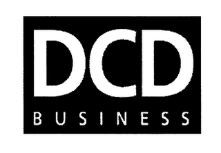 DCD BUSINESS logo
