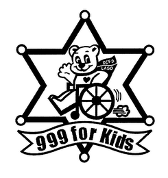 DCFS LASD 999 FOR KIDS logo