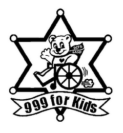 DCFS LASD 999 FOR KIDS logo
