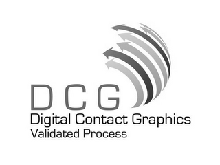 DCG DIGITAL CONTACT GRAPHICS VALIDATED PROCESS logo