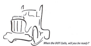 DCH INC. WHEN THE DOT CALLS, WILL YOU BE READY? logo
