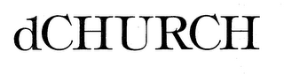 DCHURCH logo