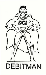 DCI DEBIT DEBITMAN logo