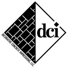 DCI DECORATIVE CONCRETE IMPRESSIONS, LLC. logo