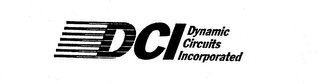 DCI DYNAMIC CIRCUITS INCORPORATED logo