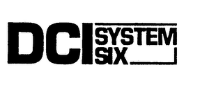 DCI SYSTEM SIX logo