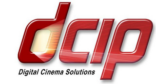 DCIP DIGITAL CINEMA SOLUTIONS logo