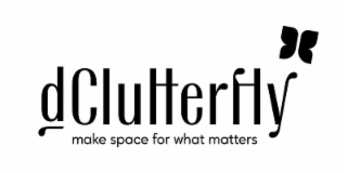 DCLUTTERFLY MAKE SPACE FOR WHAT MATTERS logo