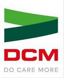 DCM DO CARE MORE logo