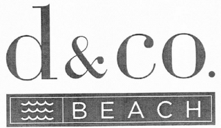D&CO. BEACH logo