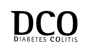DCO DIABETES COLITIS logo