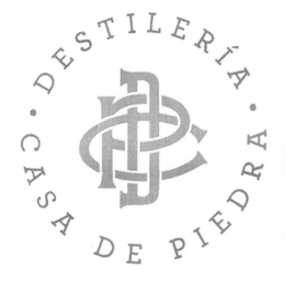 DCP · DESTILERÍA · CASA DE PIEDRA logo