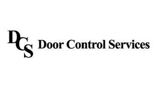 DCS DOOR CONTROL SERVICES logo