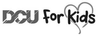 DCU FOR KIDS logo