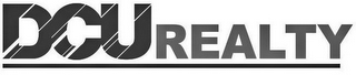 DCU REALTY logo