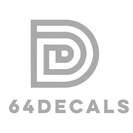 DD 64DECALS logo