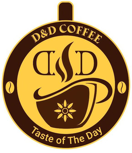 D&D COFFEE D D TASTE OF THE DAY logo