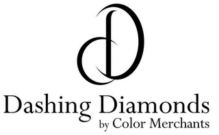 DD DASHING DIAMONDS BY COLOR MERCHANTS logo
