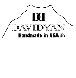 DD DAVIDYAN HANDMADE IN USA EST. 1955 logo