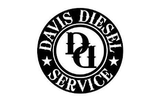 DD DAVIS DIESEL SERVICE logo