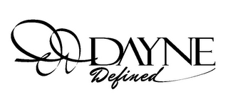 DD DAYNE DEFINED logo