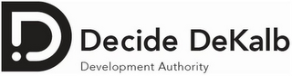 DD DECIDE DEKALB DEVELOPMENT AUTHORITY logo