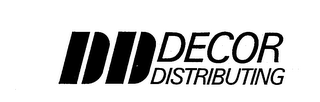 DD DECOR DISTRIBUTING logo