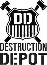 DD DESTRUCTION DEPOT logo