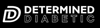 DD DETERMINED DIABETIC logo