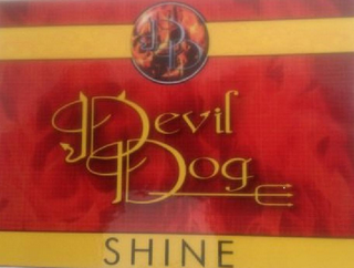 DD DEVIL DOG SHINE logo