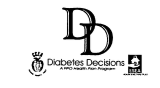 DD DIABETES DECISIONS A PPO HEALTH PLAN PROGRAM logo