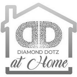 DD DIAMOND DOTZ AT HOME logo