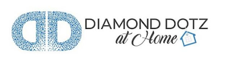 DD DIAMOND DOTZ AT HOME logo