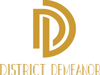 DD DISTRICT DEMEANOR logo