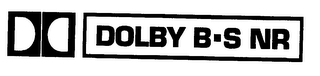DD DOLBY B-S NR logo