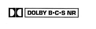 DD DOLBY B.C.S NR logo