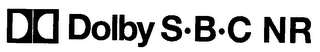 DD DOLBY S-B-C NR logo