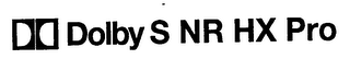 DD DOLBY S NR HX PRO logo
