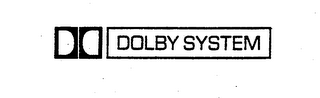 DD DOLBY SYSTEM logo