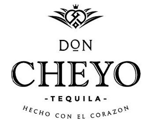 DD DON CHEYO -TEQUILA- HECHO CON EL CORAZON logo