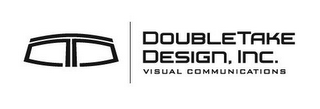 DD DOUBLETAKE DESIGN, INC. VISUAL COMMUNICATIONS logo