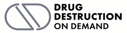 DD DRUG DESTRUCTION ON DEMAND logo