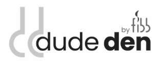 DD DUDE DEN BY FIBB logo