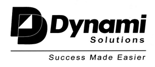 DD DYNAMI SOLUTIONS SUCCESS MADE EASIER logo