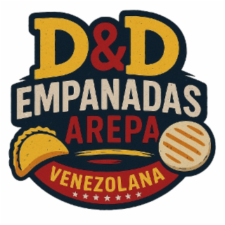 D&D EMPANADAS AREPA VENEZOLANA logo