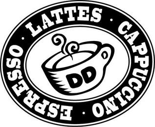DD ESPRESSO· LATTES · CAPPUCCINO · logo