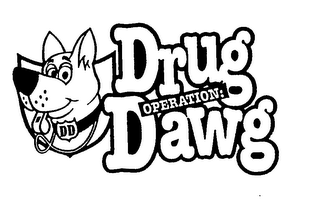 DD OPERATION DRUG DAWG logo