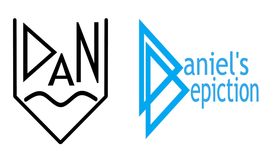 DD SHORT FOR DANIEL'S DEPICTION logo